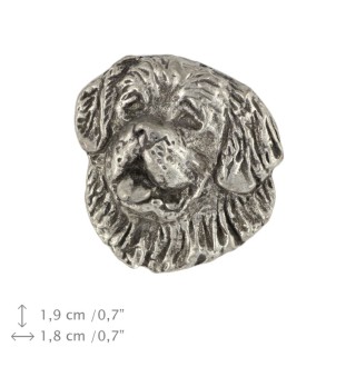 Bernardyn pin posrebrzony Art-Dog